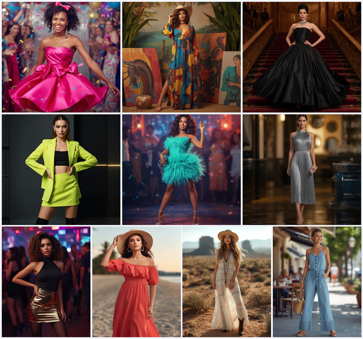 New 10 AI Prompts for Women in Elegant Formal Gowns at Grand Opera Openings | motivation ai prompt