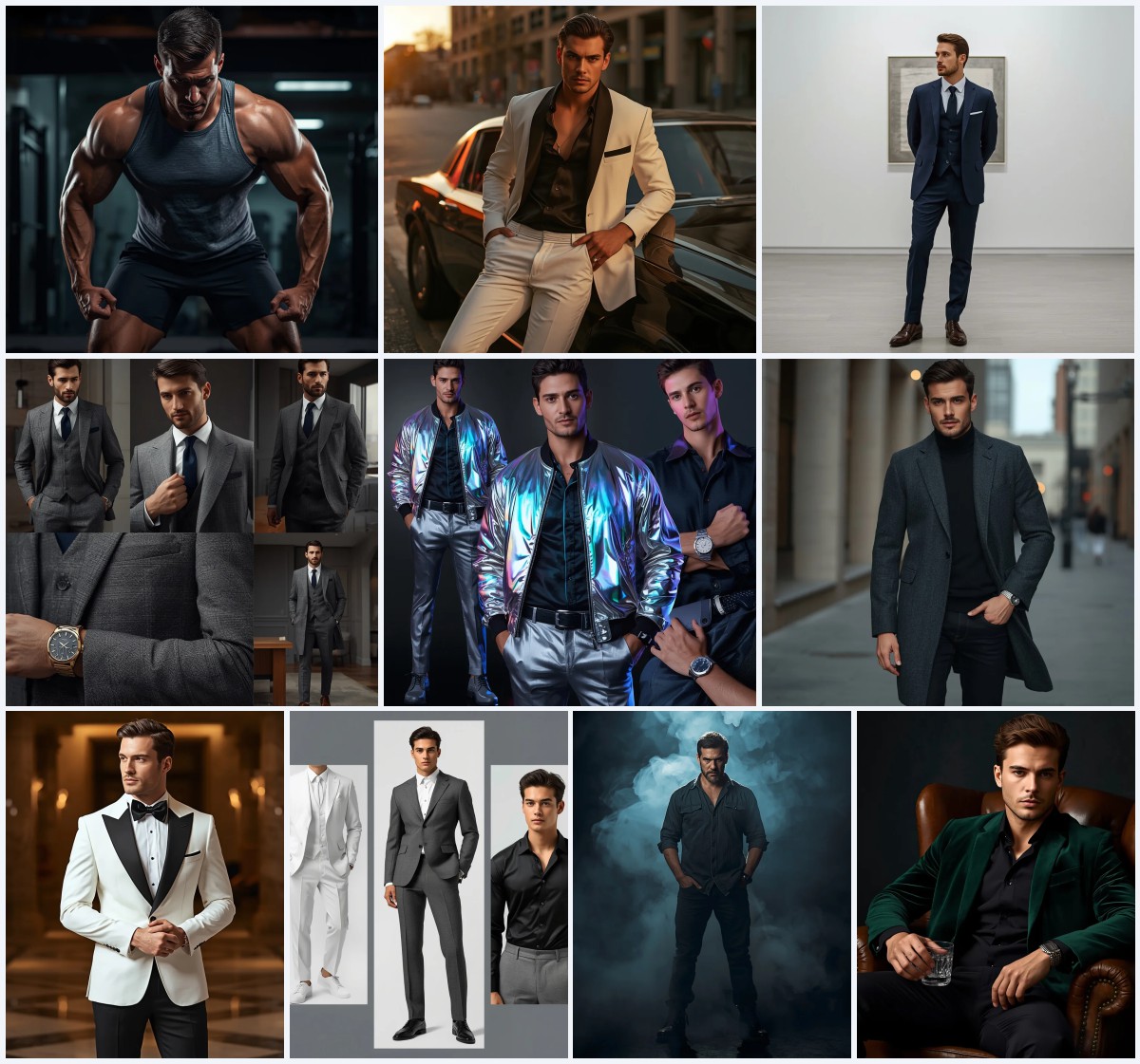 Top 10 Fashion AI Prompts for Men’s High-End Editorial Shoots and Avant-Garde Style