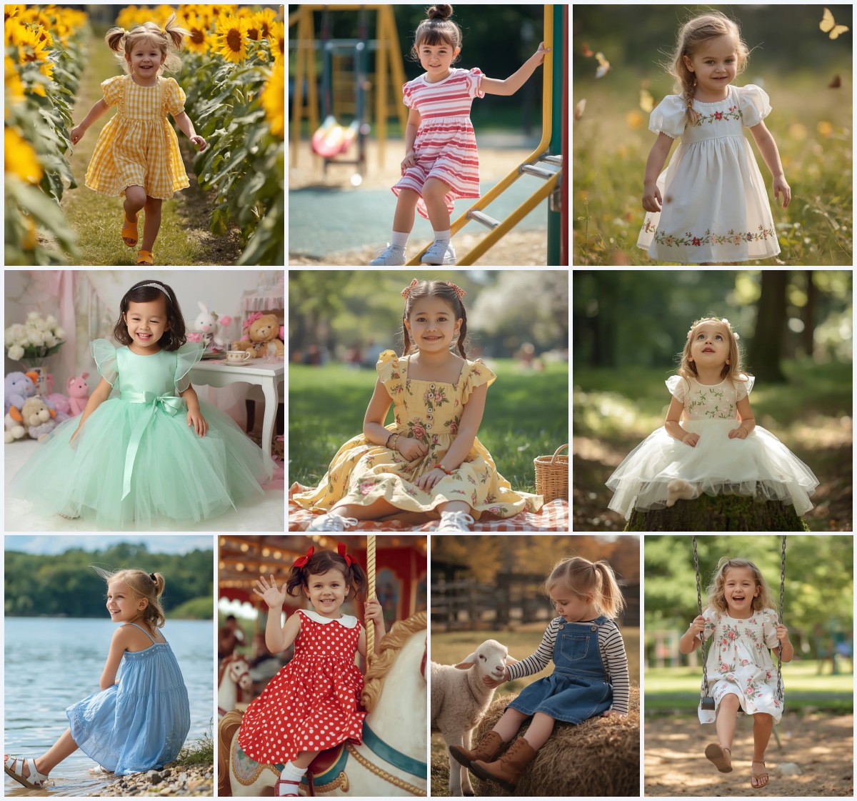 Top 10 Playful Girl’s AI Prompts for Energetic Outdoor Adventures